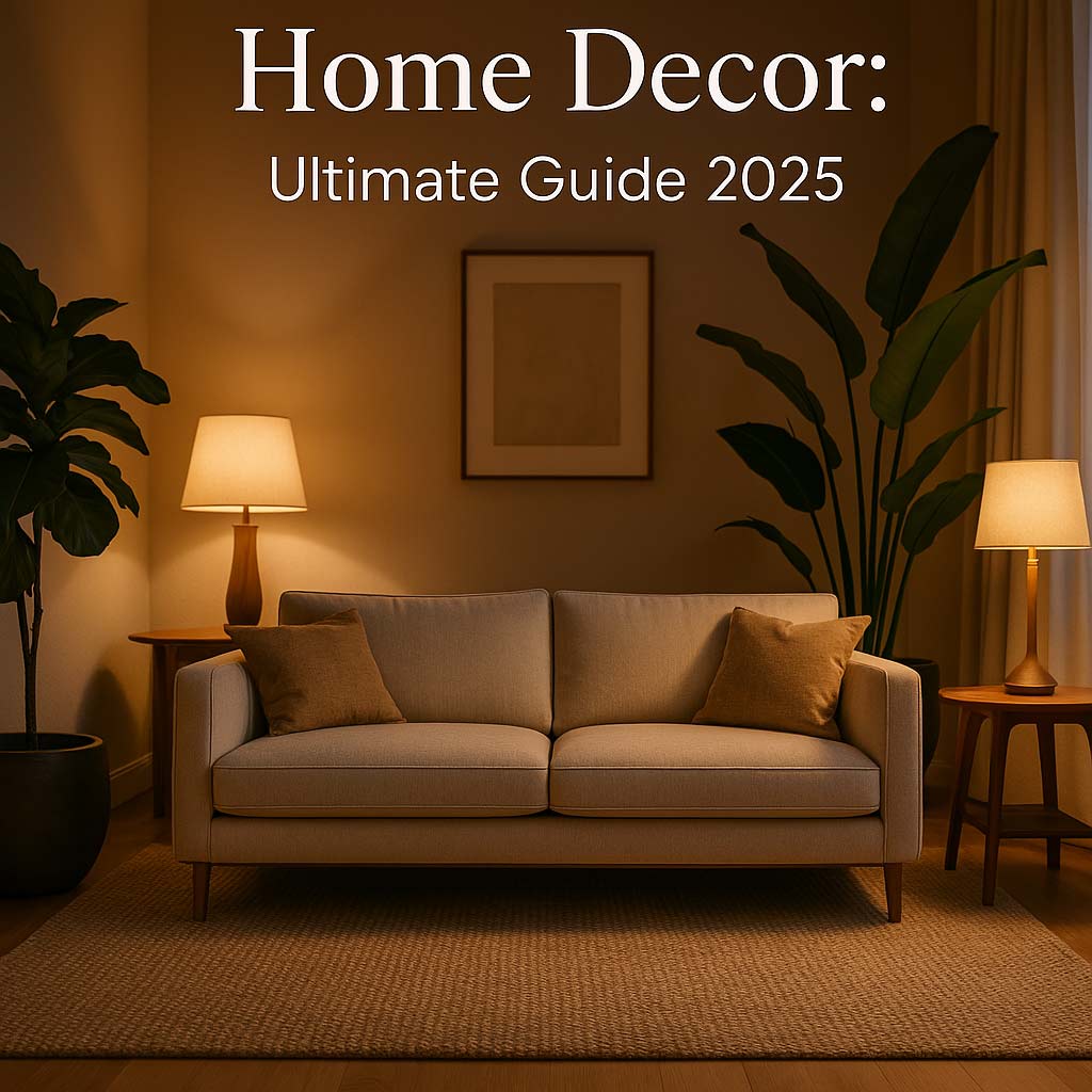 Home Decor: The Ultimate Guide to Designing a Stylish, Comfortable Home