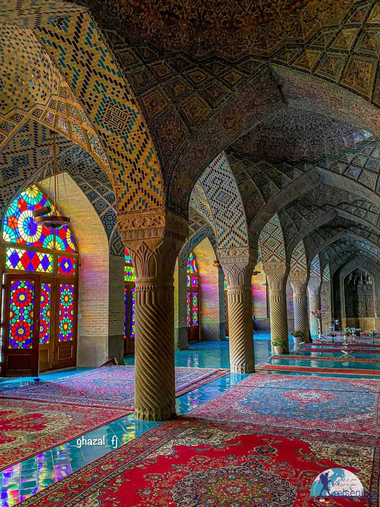 Old architecture and decoration in Iran
